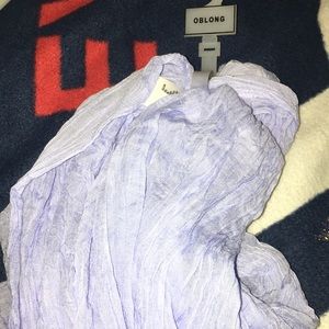 Merona oblong light purple scarf